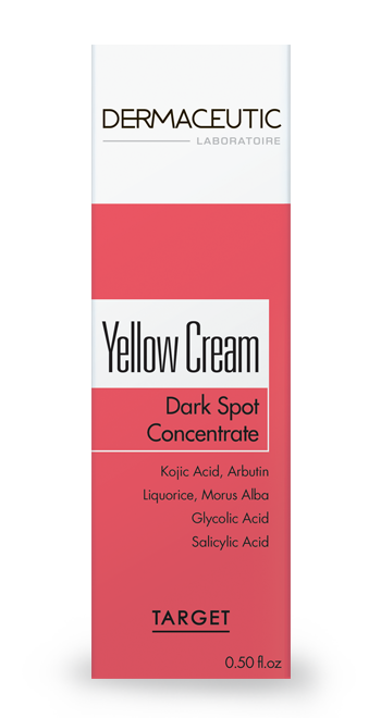 Yellow Cream | Profesjonalny krem rozjaśniający przebarwienia