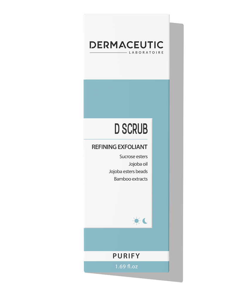 D Scrub | Rozświetlający peeling wygładzający